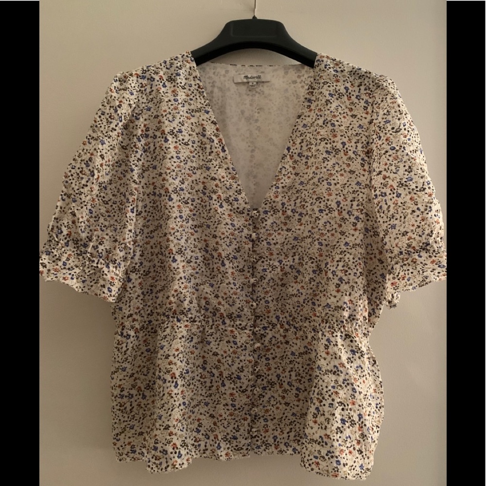 Madewell Silk Top